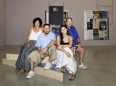 v.l.n.r.: Anat, Philip, Lara und Gil Bronner | Foto: © Susanne Diesner, Düsseldorf 2026