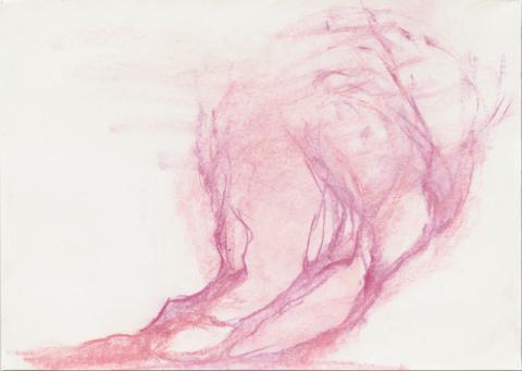 Leiko Ikemura. Red Trees. 2008. Pastell auf Papier © Leiko Ikemura Leiko Ikemura. Red Trees. 2008. Pastell auf Papier © Leiko Ikemura