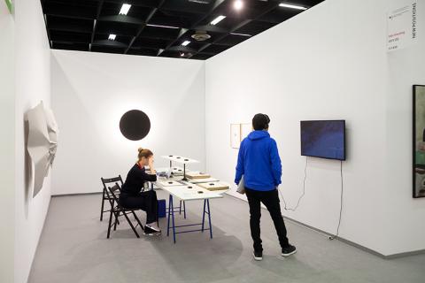 NEW POSITIONS 2019: Koje von Felix Kiessling bei Galerie Levy NEW POSITIONS 2019: Koje von Felix Kiessling bei Galerie Levy
